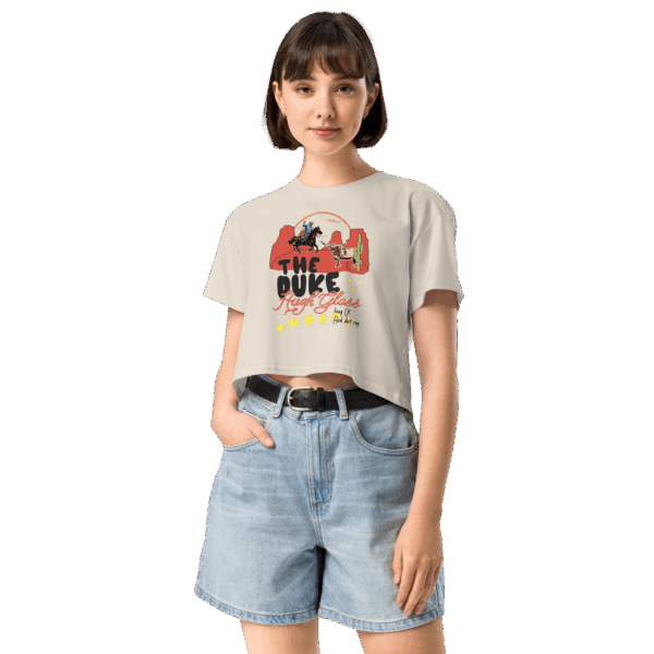 The Duke Womens Crop Top - Image 4