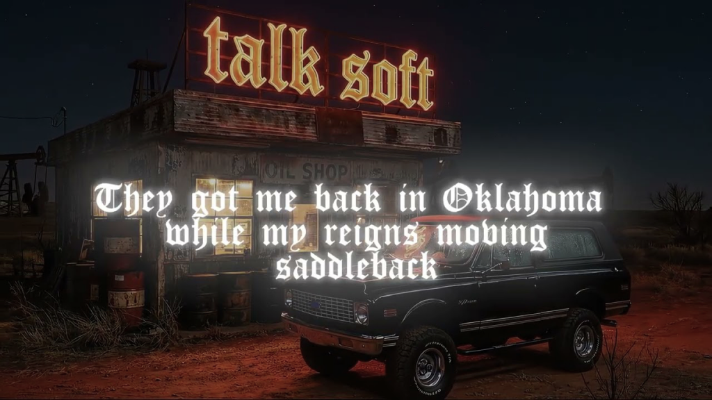 Talk Soft feat. Yelawolf official lyric video
